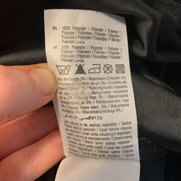 VERO MODA Black Silk Tank Top - Picture 4 of 4